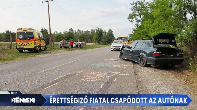 Hazafelé tartva az érettségi vizsgáról, egy fiatal sofőr súlyos balesetet okozott. Az eseményről videó is készült, amely rávilágít a történtekre.