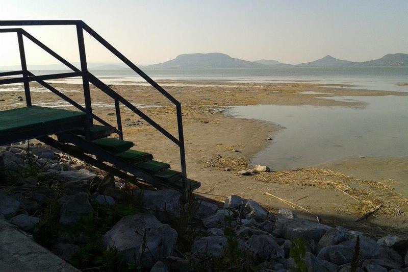 Jelentős mértékben csökkent a Balaton vízszintje.