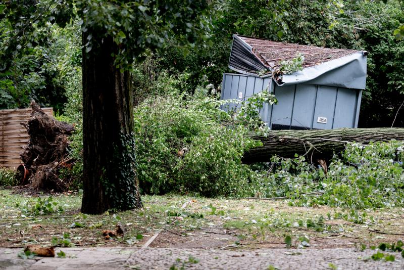 Vihar söpört végig a Balaton partján, hatalmas károkat hagyva maga után a zivatarlánc nyomán – Tekintse meg a galériát!