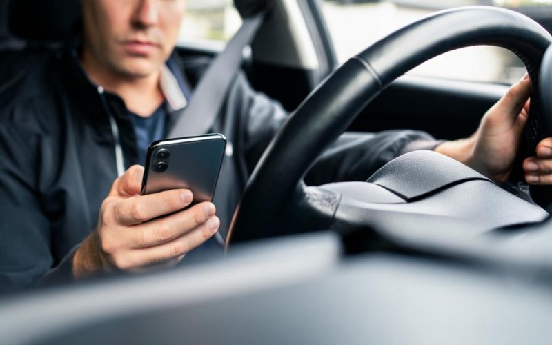 A gépkocsivezetők többsége elismerte, hogy vezetés közben gyakran használja a telefonját.